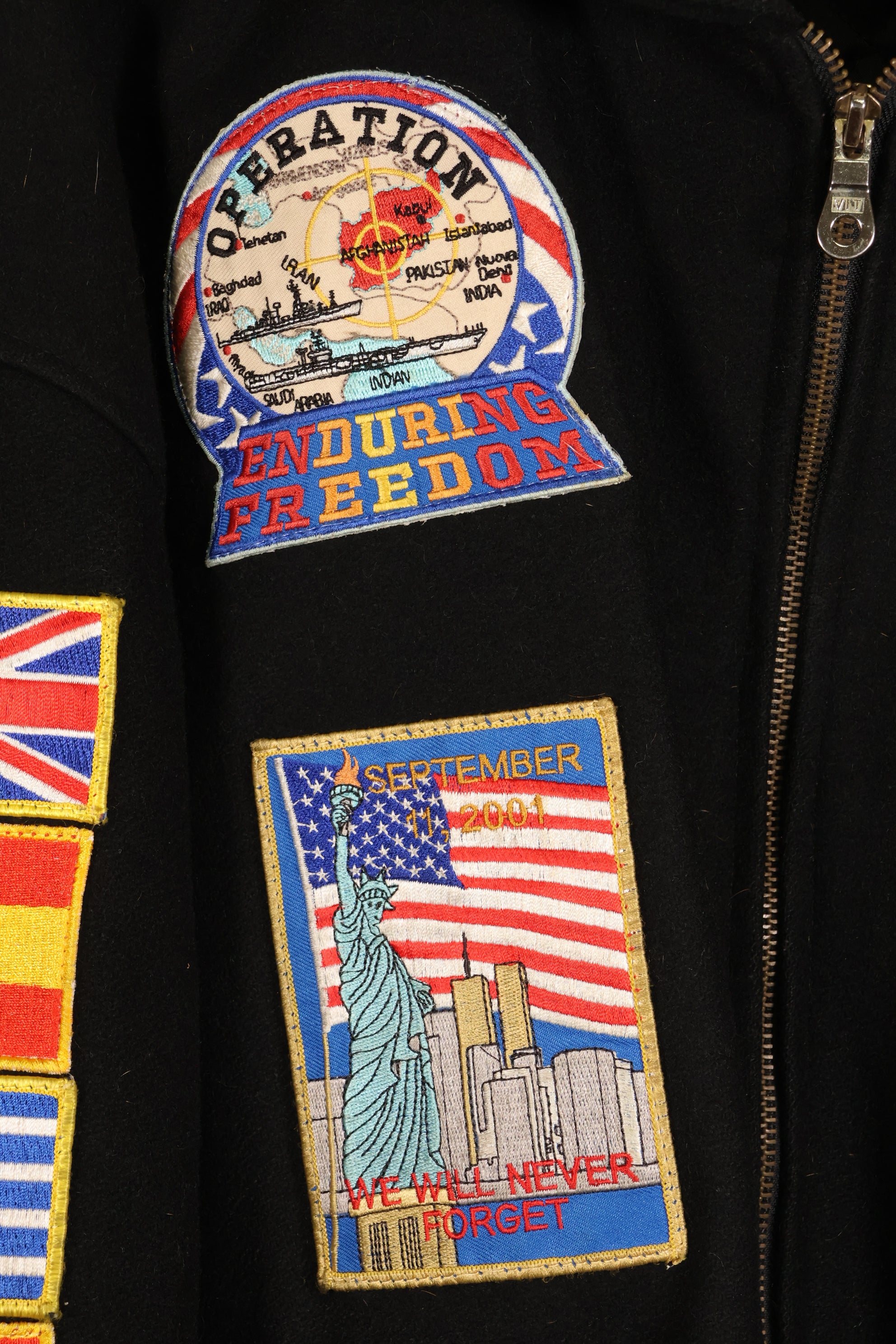 2002–03 U.S. Navy Operation Iraqi Freedom Cruise Tour Jacket, Privately Purchased, Used