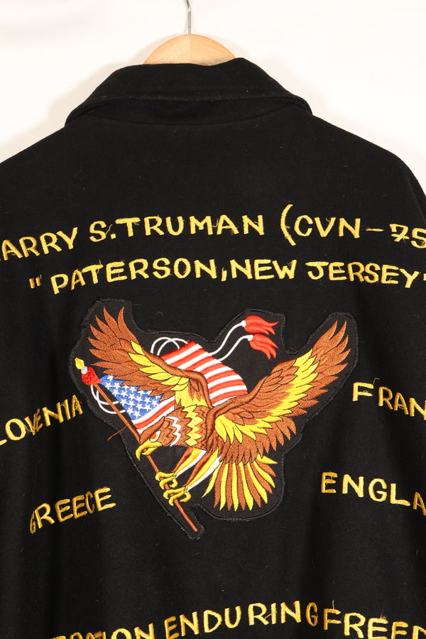 2002–03 U.S. Navy Operation Iraqi Freedom Cruise Tour Jacket, Privately Purchased, Used