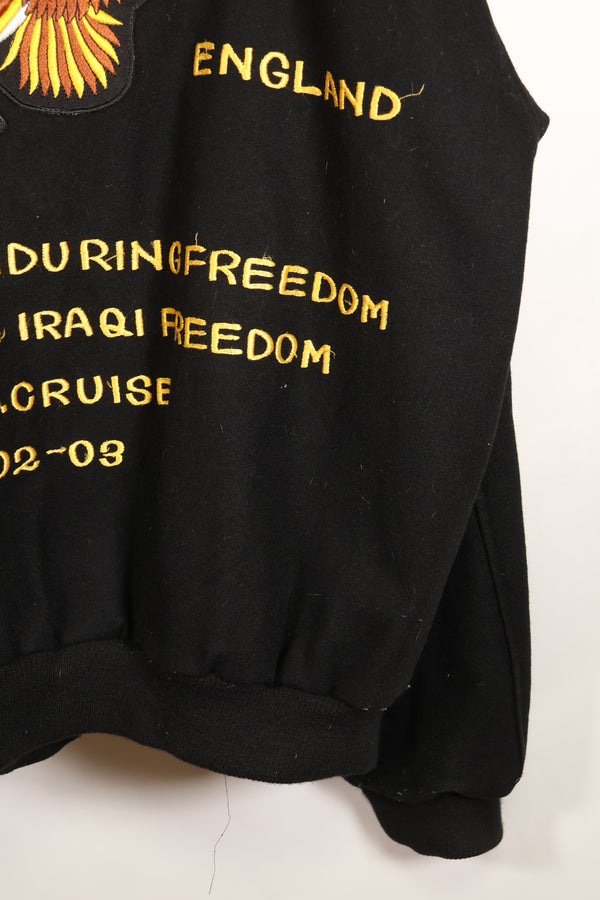 2002–03 U.S. Navy Operation Iraqi Freedom Cruise Tour Jacket, Privately Purchased, Used
