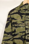 Real Late War Pattern Tiger Stripe Shirt, heavyweight fabric, good condition.