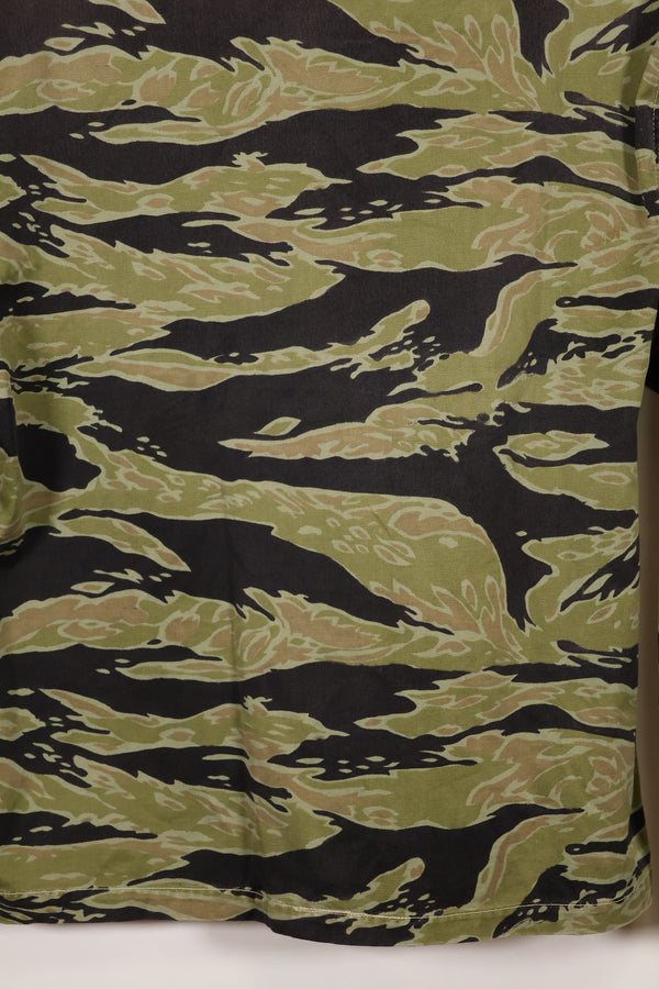 Real Late War Pattern Tiger Stripe Shirt, heavyweight fabric, good condition.