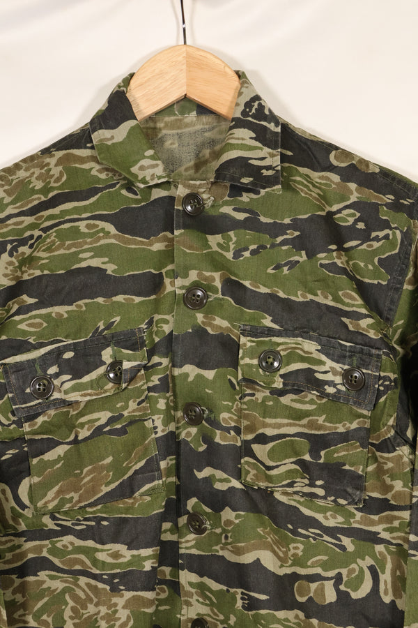 1960s Tiger Stripe Shirt, CIDG pattern, good condition, used, B