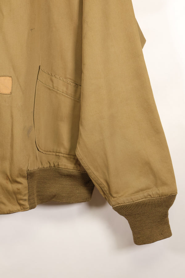 1940s, WWII, U.S. Army, 1st Model Tanker's Jacket, with damage and stains, used