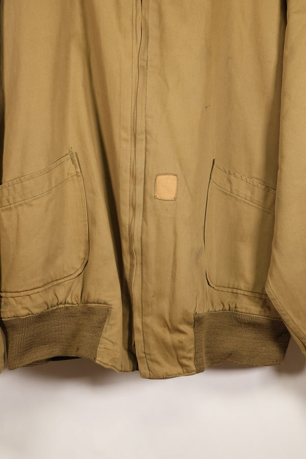 1940s, WWII, U.S. Army, 1st Model Tanker's Jacket, with damage and stains, used