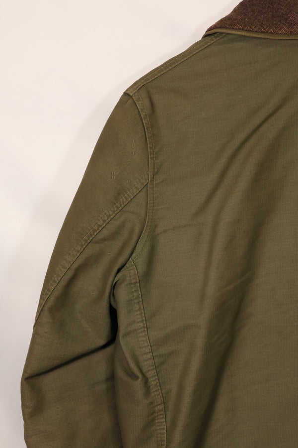 1950's U.S. Navy N-1 Deck Jacket, missing tags etc., buttons missing, used.
