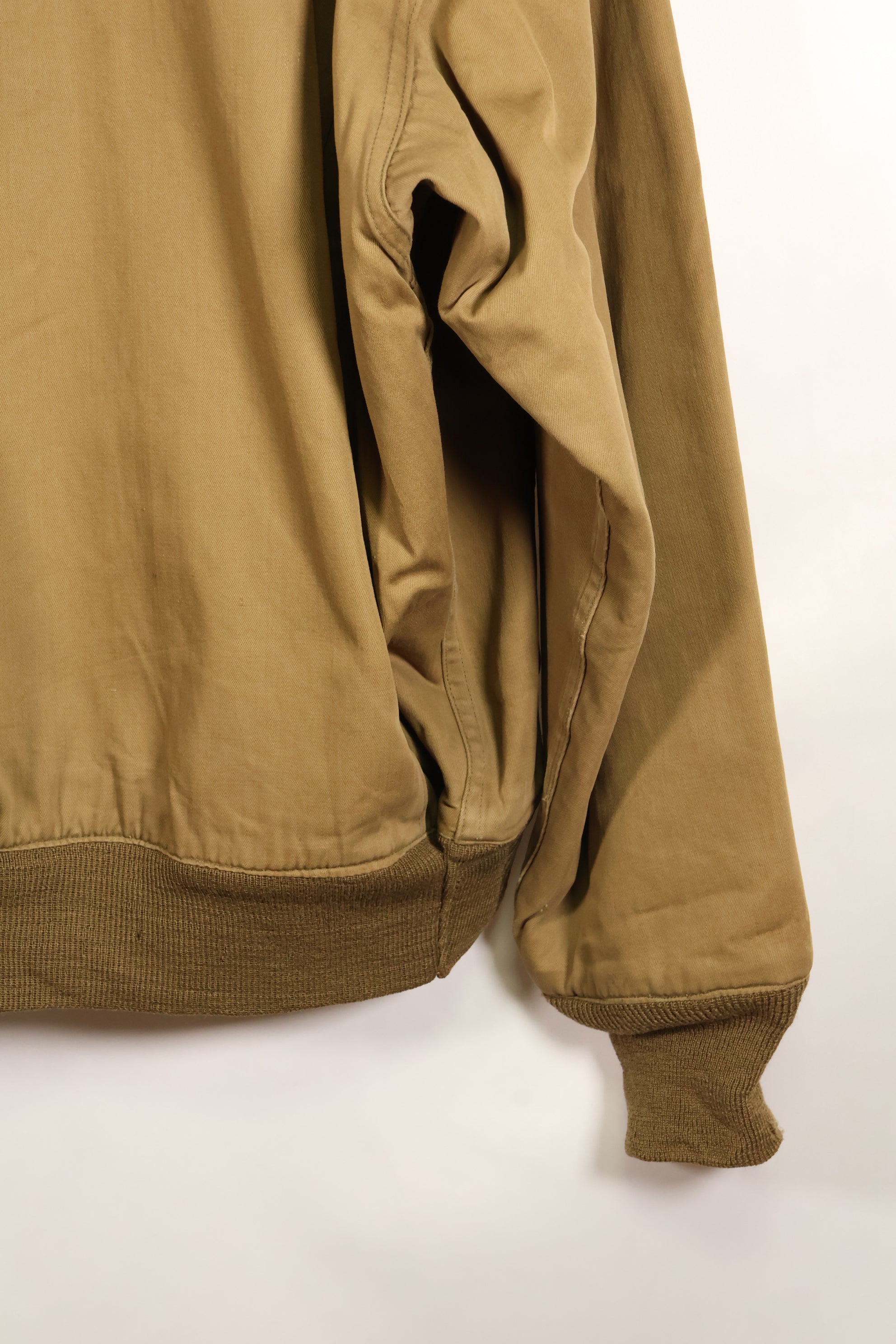 1940s, WWII, U.S. Army, 1st Model Tanker's Jacket, with damage and stains, used