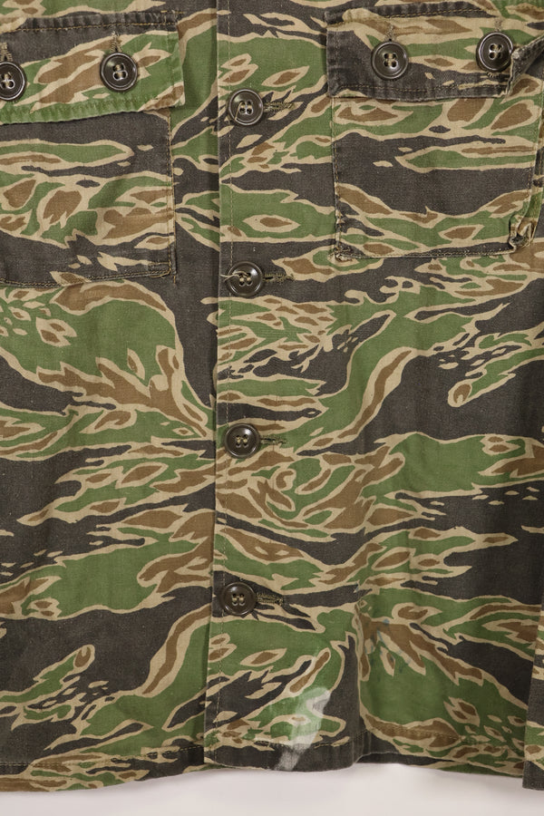 Actual Late War Pattern Tiger Stripe Shirt A-L Faded