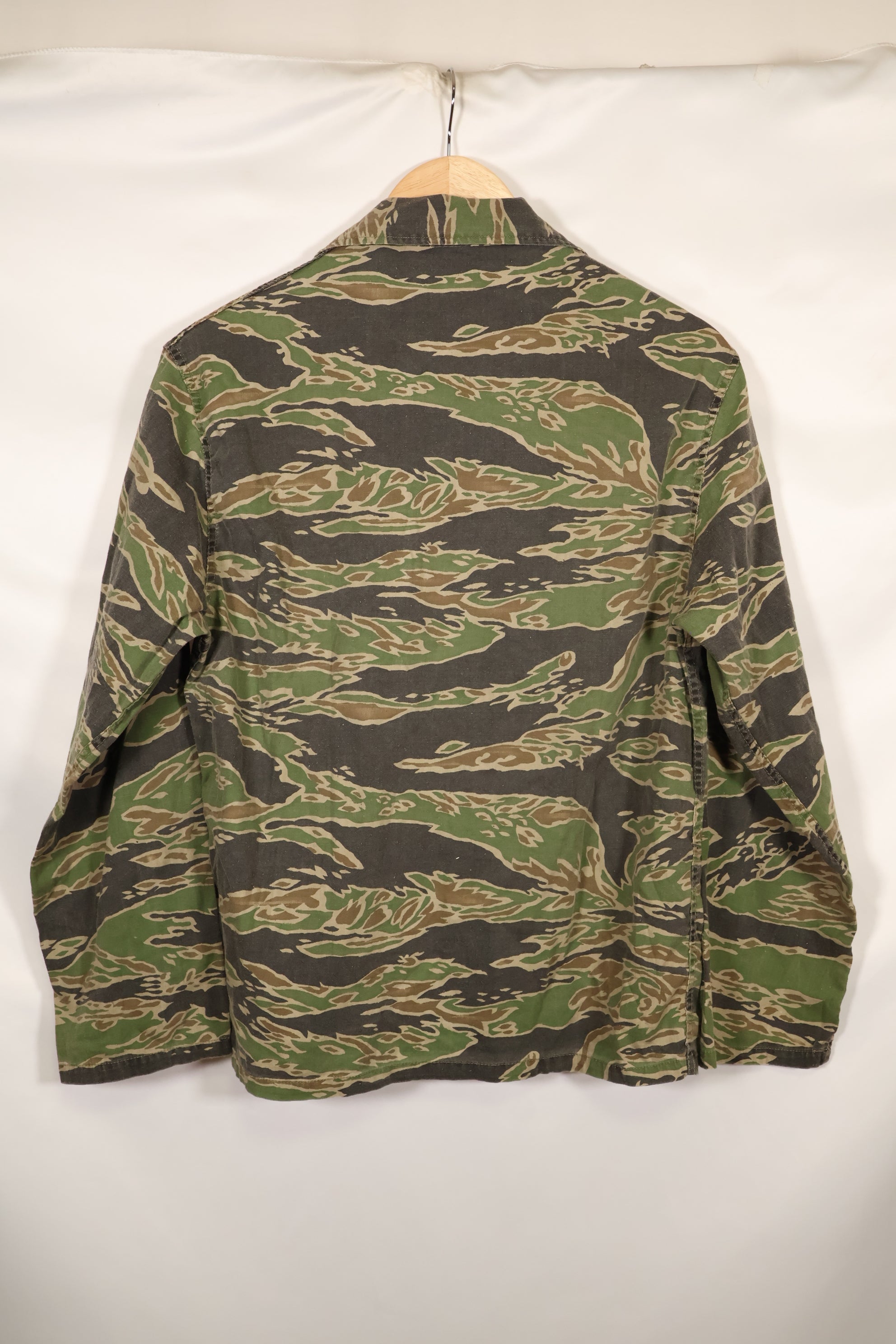 Actual Late War Pattern Tiger Stripe Shirt A-L Faded