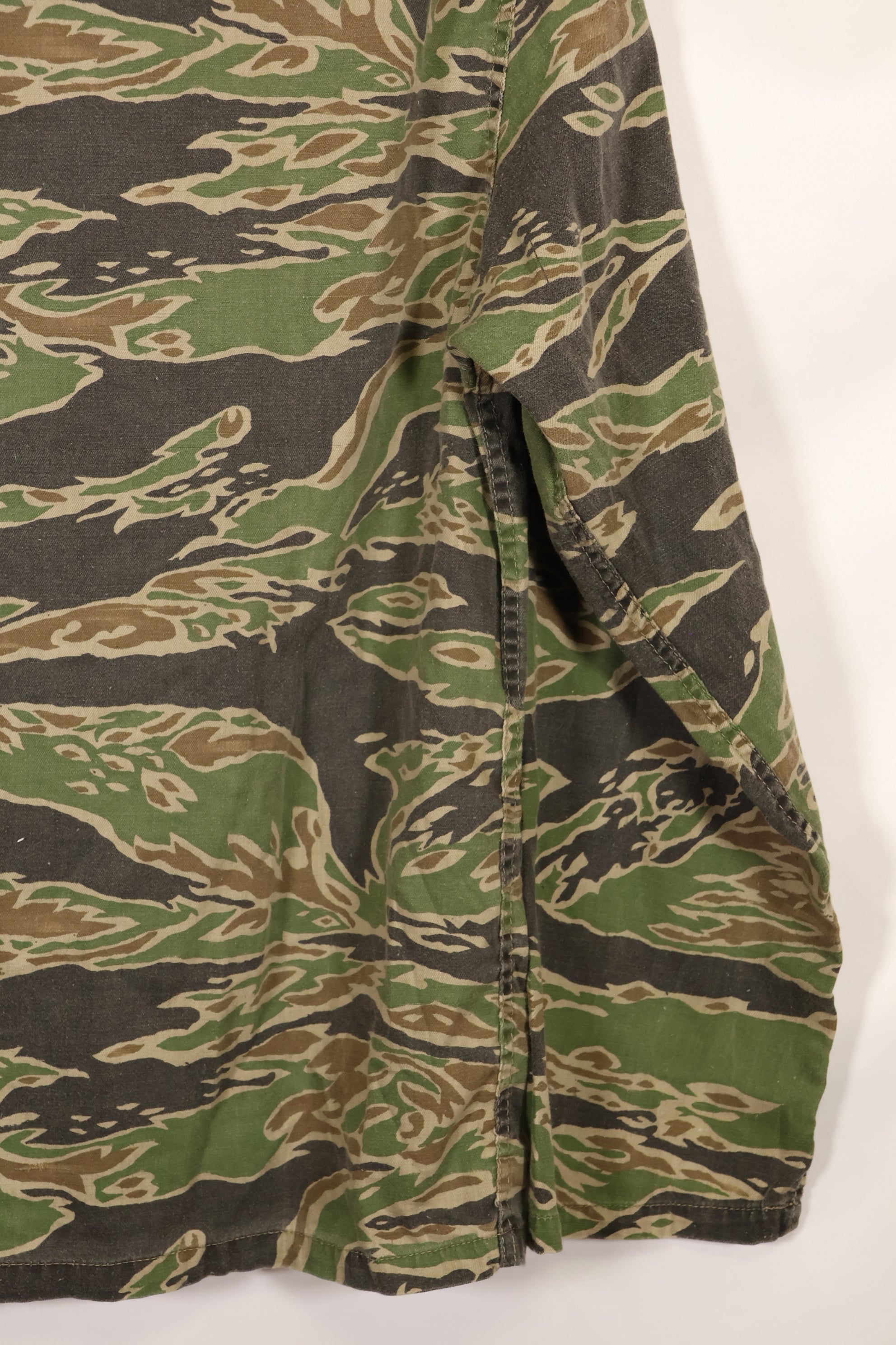 Actual Late War Pattern Tiger Stripe Shirt A-L Faded