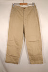 1940s, WWII, U.S. Army, Chino Pants, Service Uniform Pants, Used