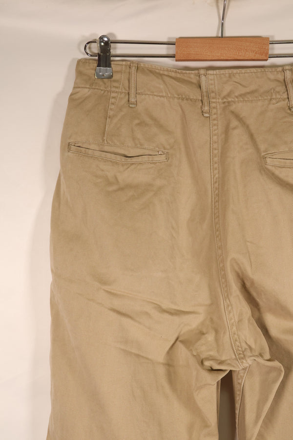1940s, WWII, U.S. Army, Chino Pants, Service Uniform Pants, Used