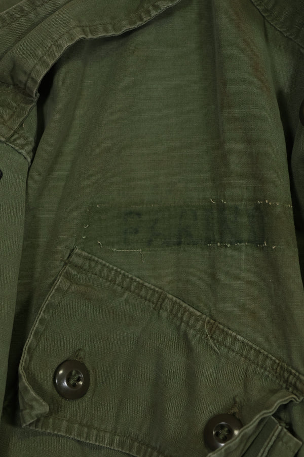 1963 1st Model Jungle Fatigue 101st Airborne Division Jacket, used.