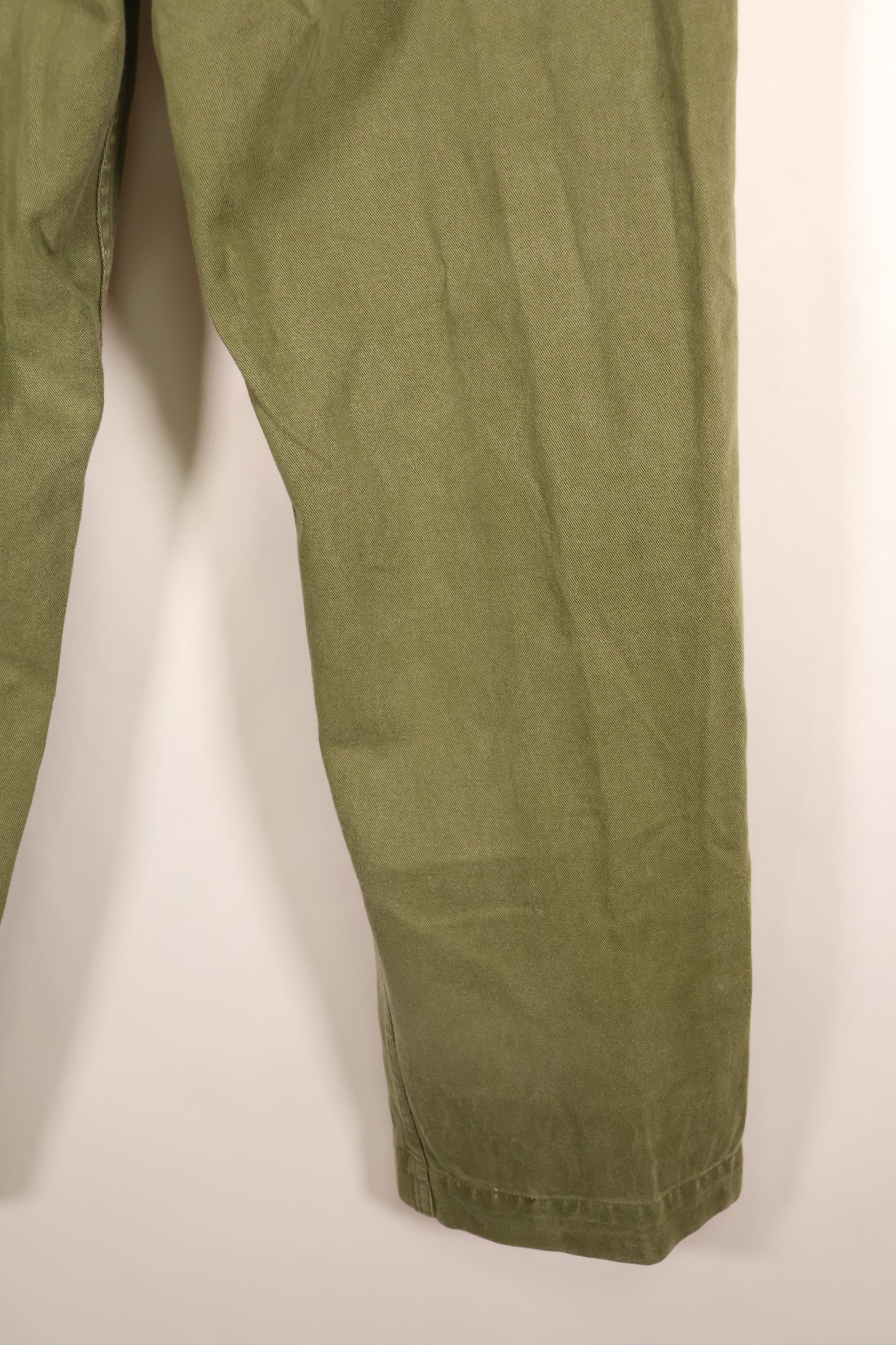 1967 Contract, Australian Army, OD Combat Pants, Slightly Faded, Used
