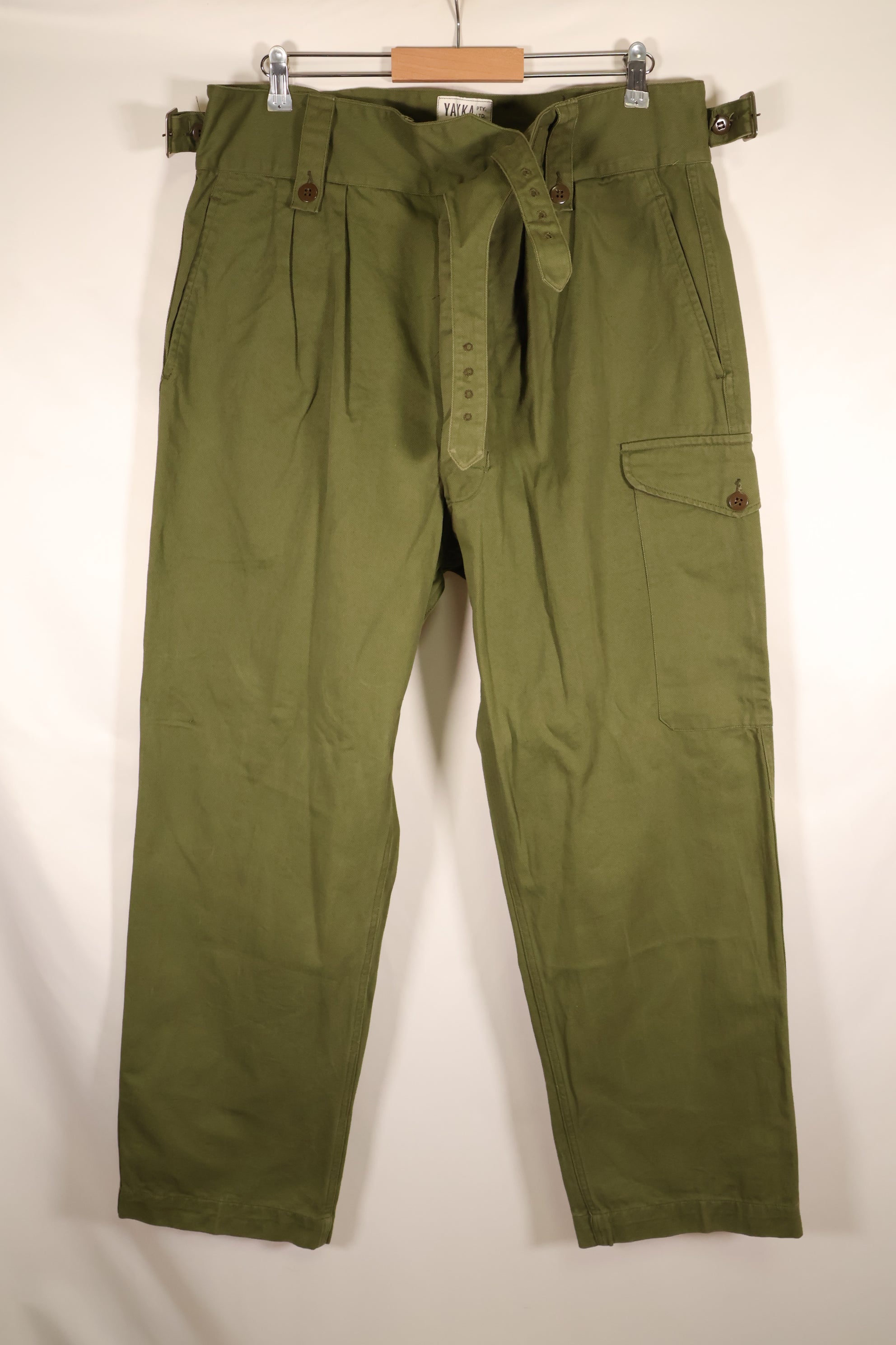 1967年ロット　オーストラリア軍　AATTVなど　ジャングルグリーン　コンバットパンツ　ほぼ未使用品　A