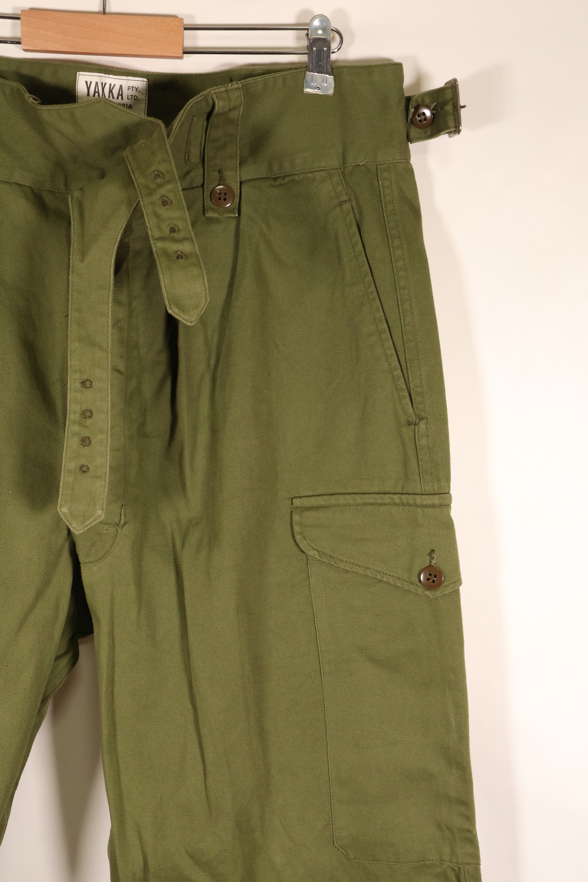 1967年ロット　オーストラリア軍　AATTVなど　ジャングルグリーン　コンバットパンツ　ほぼ未使用品　A