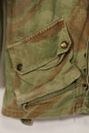 1950s French Army Lizard Camouflage TAP 47/54 Airborne Jacket Used