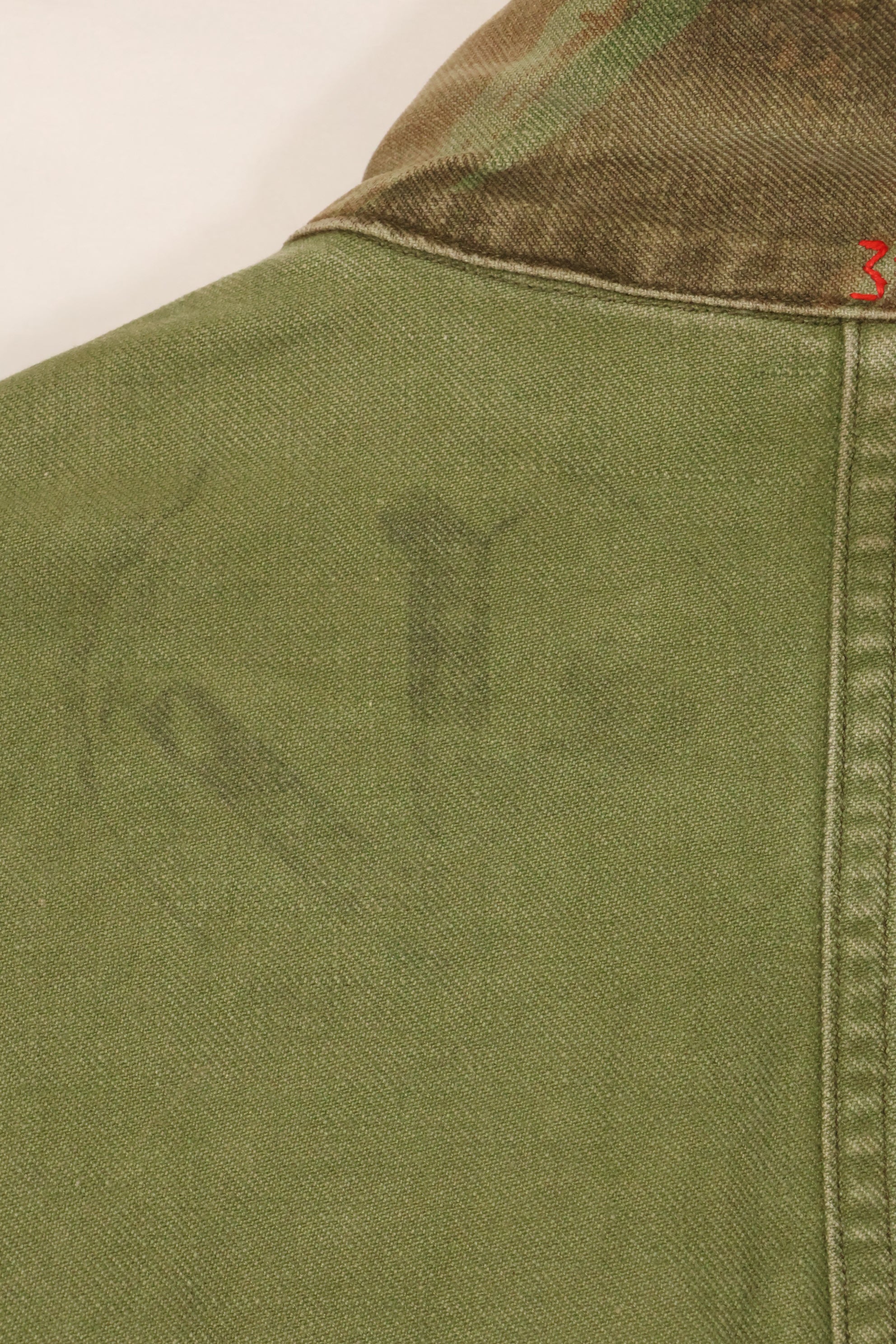 1950s French Army Lizard Camouflage TAP 47/54 Airborne Jacket Used