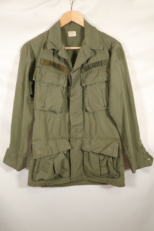 1968 Contract X-SMALL-SHORT 4th Model Jungle Fatigue Jacket Used Film Company Release