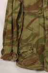 1950s French Army Lizard Camouflage TAP 47/53 Airborne Jacket with Israeli Stamp Used