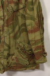 1950s French Army Lizard Camouflage TAP 47/53 Airborne Jacket with Israeli Stamp Used