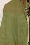 1950s French Army Lizard Camouflage TAP 47/53 Airborne Jacket with Israeli Stamp Used