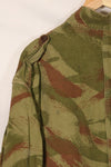 1950s French Army Lizard Camouflage TAP 47/53 Airborne Jacket with Israeli Stamp Used