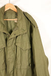 1970 Contract X-L-R 2nd Model U.S. Army M65 Field Jacket - Rare, Large Size - Used