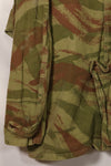1950s French Army Lizard Camouflage TAP 47/53 Airborne Jacket with Israeli Stamp Used