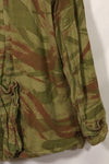 1950s French Army Lizard Camouflage TAP 47/53 Airborne Jacket with Israeli Stamp Used