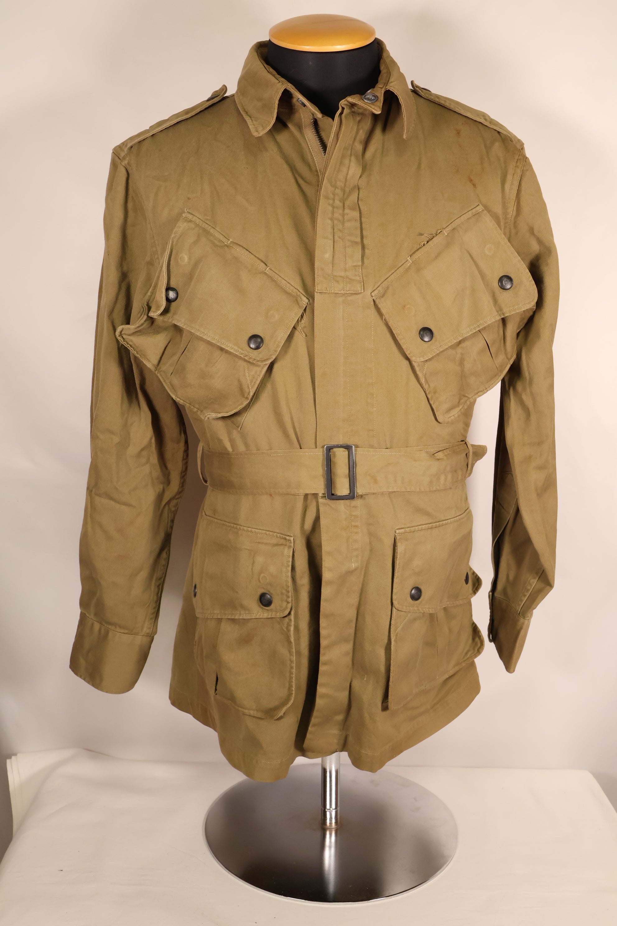 1940年代前半　推定42程度　アメリカ軍　M-1942　空挺部隊　ジャンプジャケット　中古品