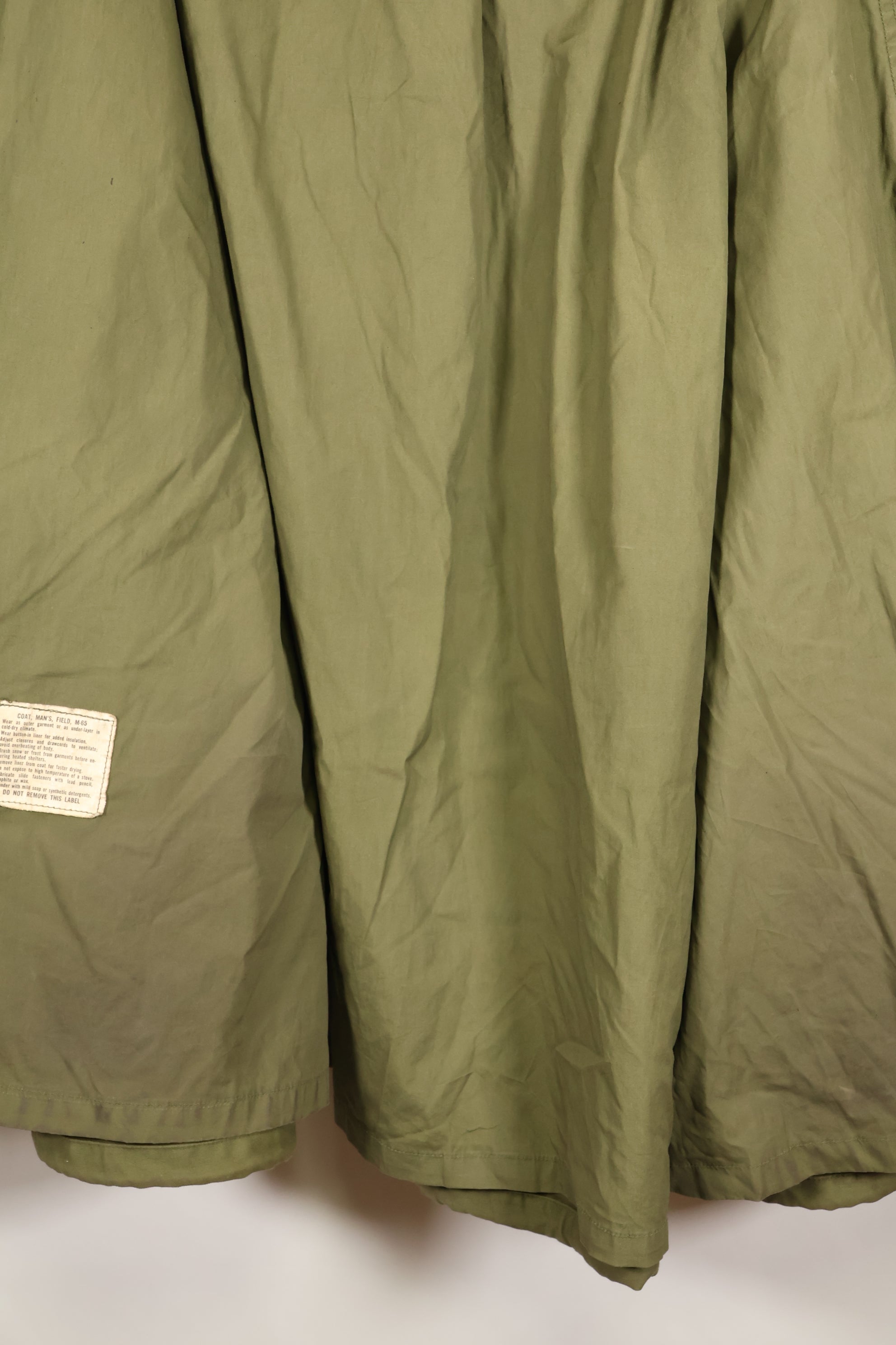 1970 Contract X-L-R 2nd Model U.S. Army M65 Field Jacket - Rare, Large Size - Used