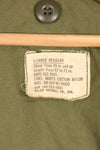 1970 Contract X-L-R 2nd Model U.S. Army M65 Field Jacket - Rare, Large Size - Used