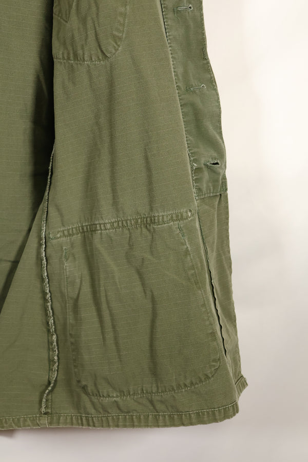 1970 Contract SMALL-REGULAR 4th Model Jungle Fatigue Jacket Used Film Company Release