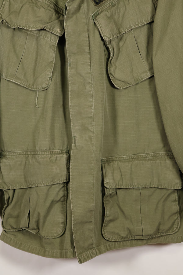 1969 Contract SMALL-REGULAR 4th Model Jungle Fatigue Jacket Used Film Company Release B