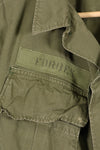 1969 Contract SMALL-REGULAR 4th Model Jungle Fatigue Jacket Used Film Company Release B