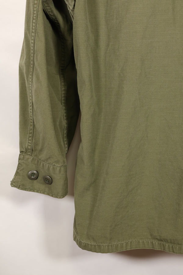 1969 Contract SMALL-REGULAR 4th Model Jungle Fatigue Jacket Used Film Company Release B