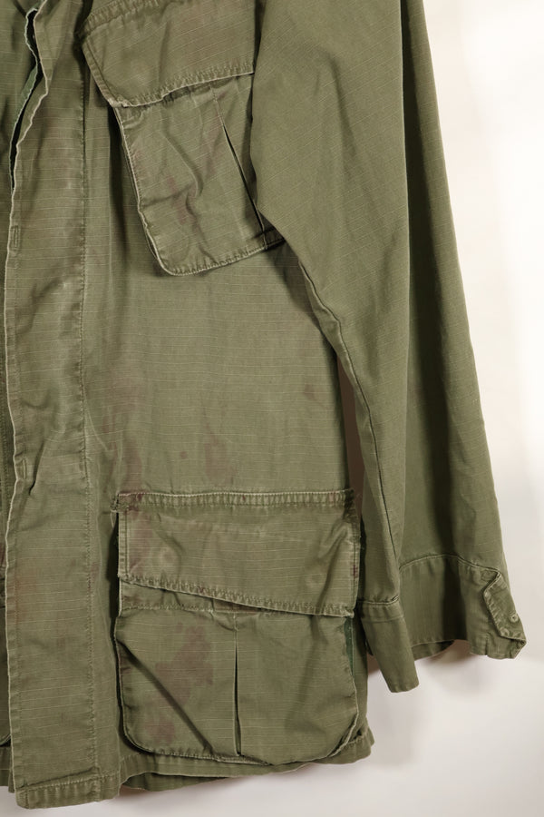 1969 Contract SMALL-REGULAR 4th Model Jungle Fatigue Jacket Used Film Company Release C