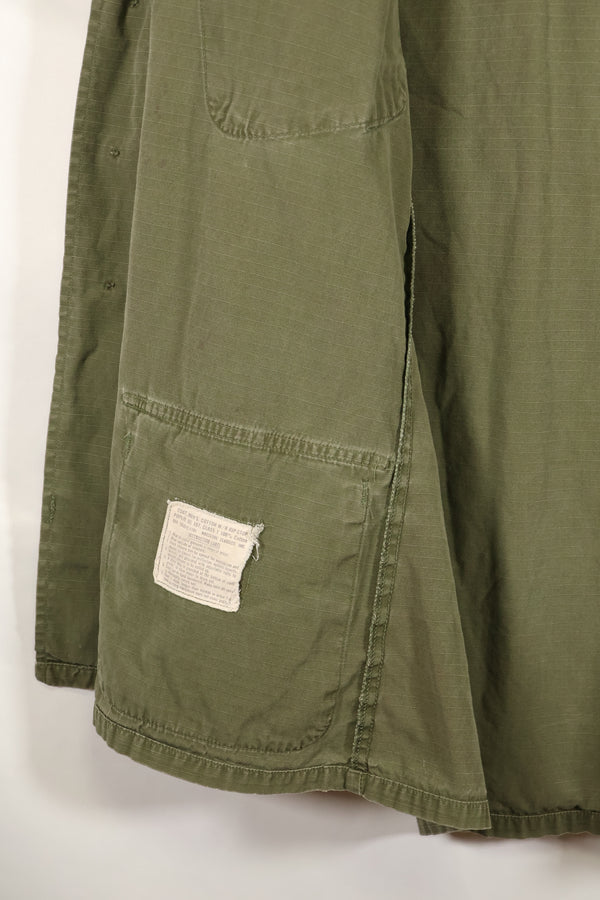 1969 Contract SMALL-REGULAR 4th Model Jungle Fatigue Jacket Used Film Company Release C