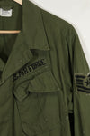 1967 USAF 3rd Model Jungle Fatigue Jacket L-R Good condition used