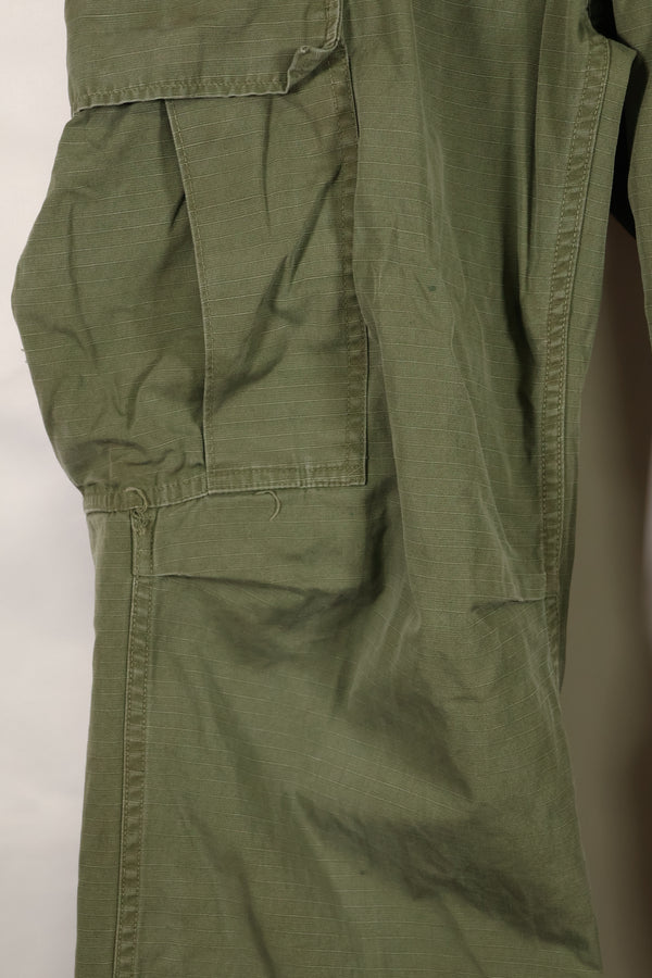 Circa 1969 XS-S size 4th Model Jungle Fatigue pants, used, released by film company