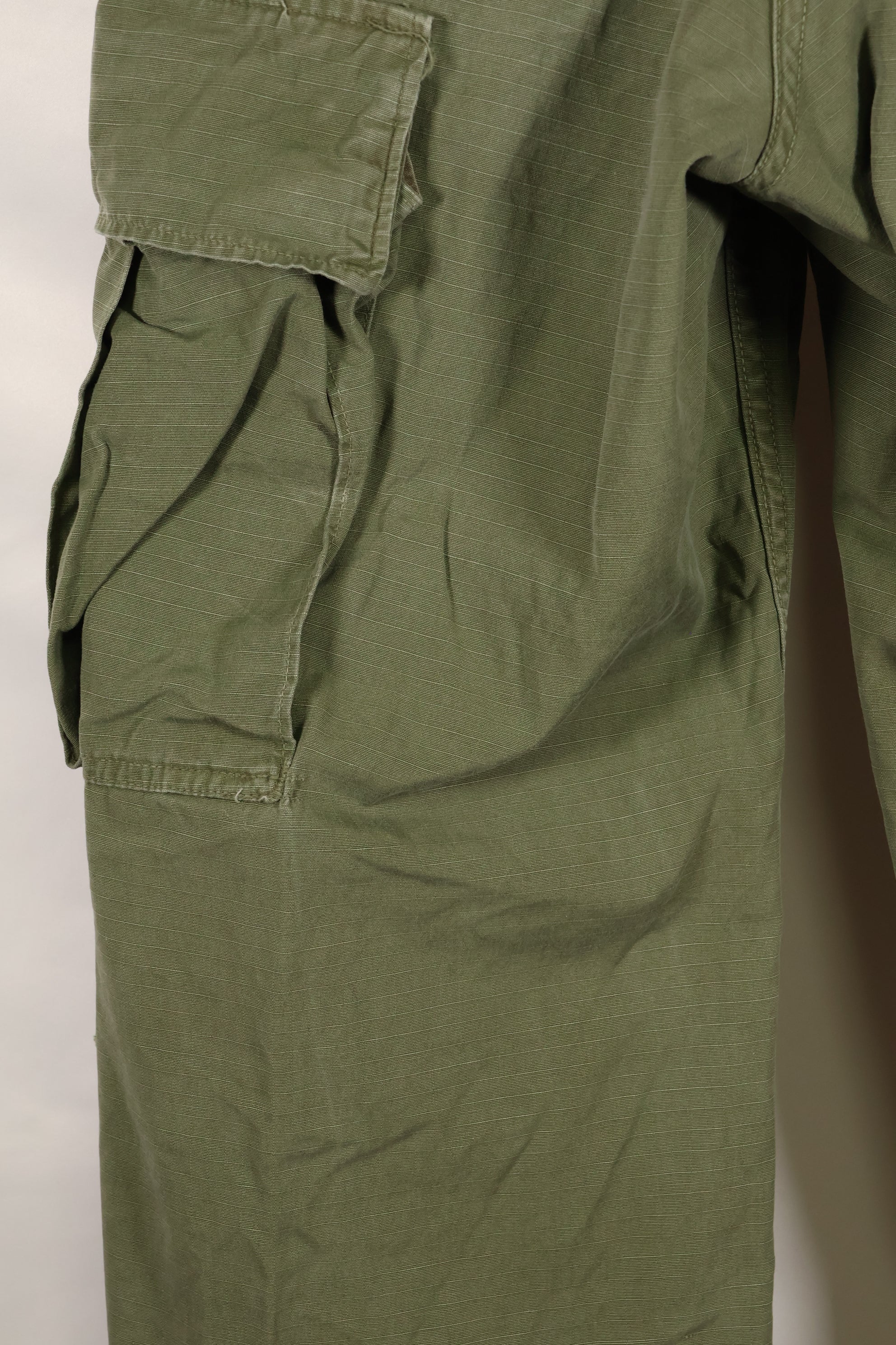 Circa 1969 XS-S size 4th Model Jungle Fatigue pants, used, released by film company