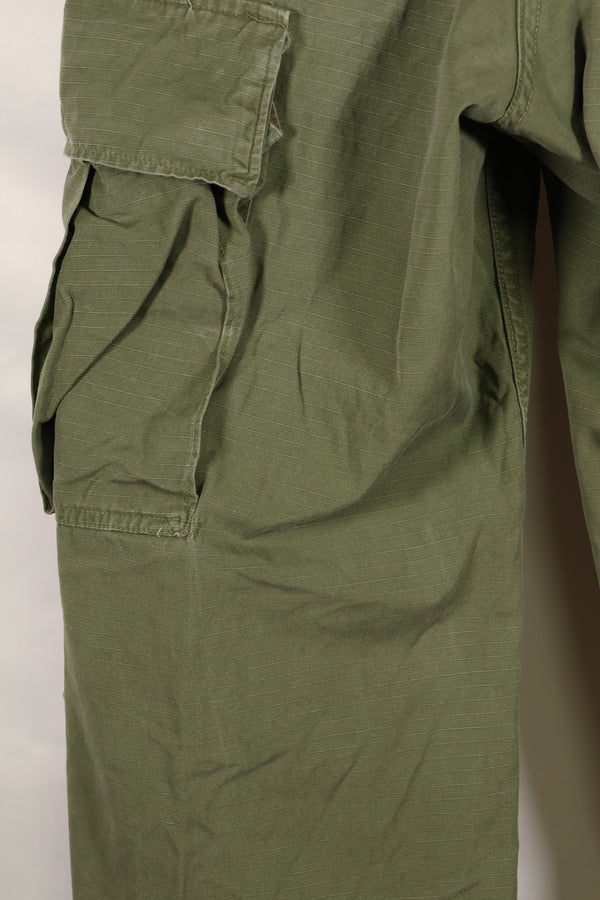 Circa 1969 XS-S size 4th Model Jungle Fatigue pants, used, released by film company