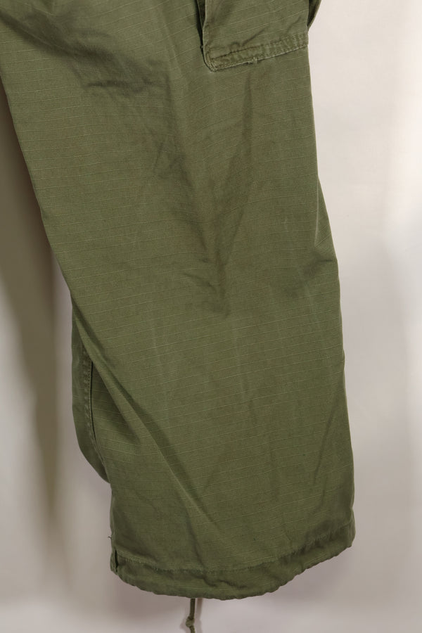 Circa 1969 XS-S size 4th Model Jungle Fatigue pants, used, released by film company