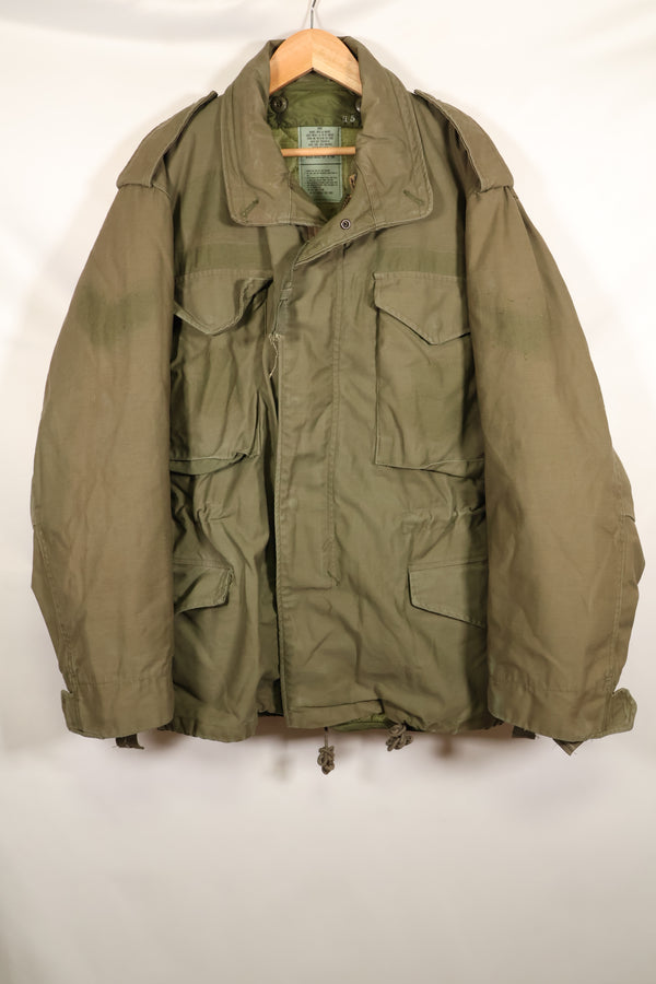 1980s Lot: M-S Set: M65 Field Jacket (3rd Model) with Liner, Used