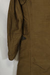 1930's-40's U.S. Army Mackinaw Coat, heavy coat, used, missing buttons.