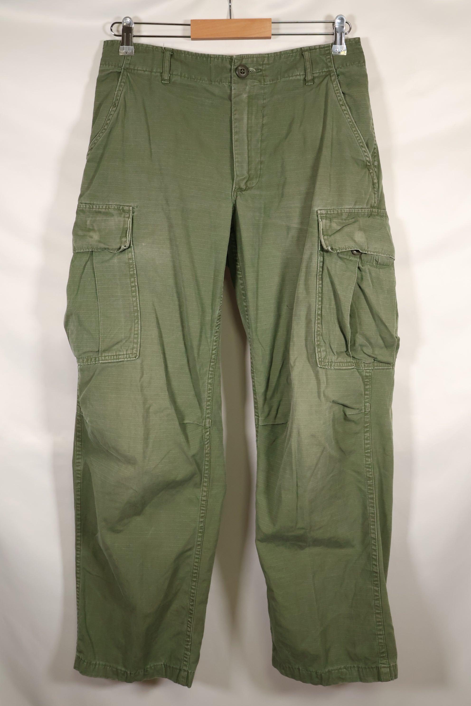 Circa 1969 S-R Size 4th Model Jungle Fatigue Pants, Used, Released by Film Company