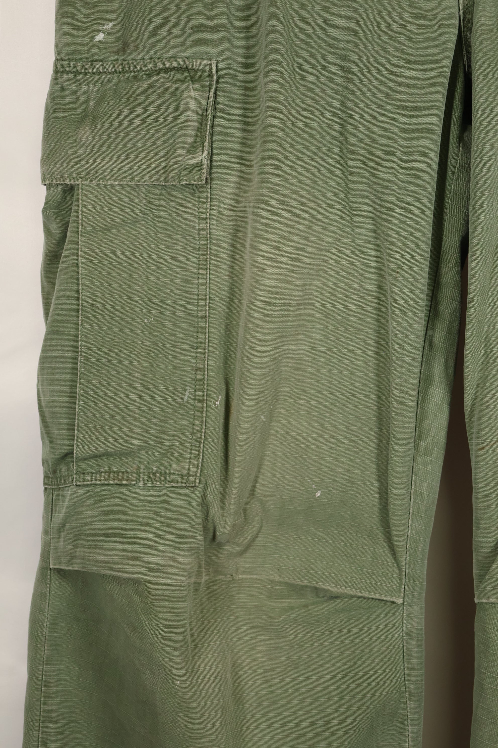 Circa 1968 S-R Size 4th Model Jungle Fatigue Pants, Used, Released by Film Company