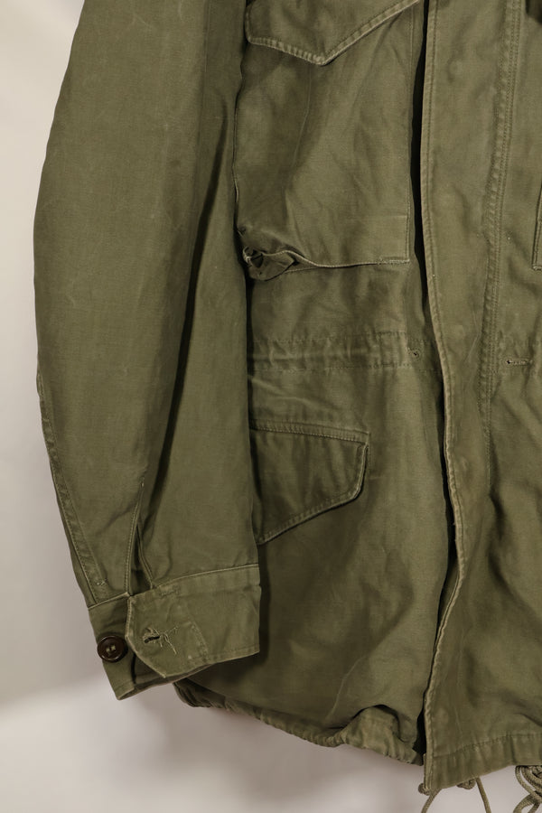 1957 Contract, S-S, U.S. Military, M51 Fold Jacket, No Liner, Faded, Used