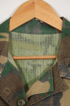 Thailand Taylor Made Former 1st SFG Troop Owned 1st Model Cut ERDL Jungle Fatigue Jacket Used