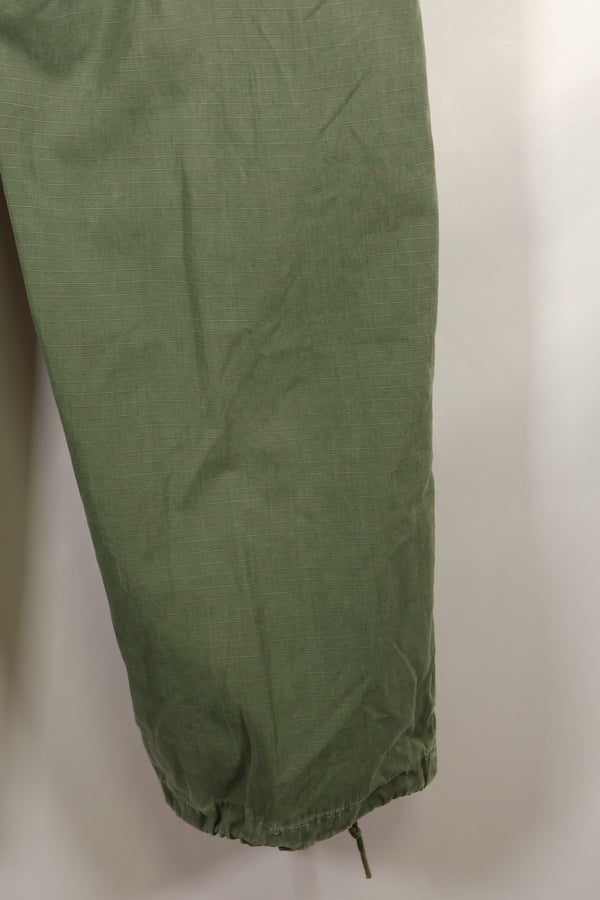 Circa 1968 S-R Size 4th Model Jungle Fatigue Pants, Used, Released by Film Company